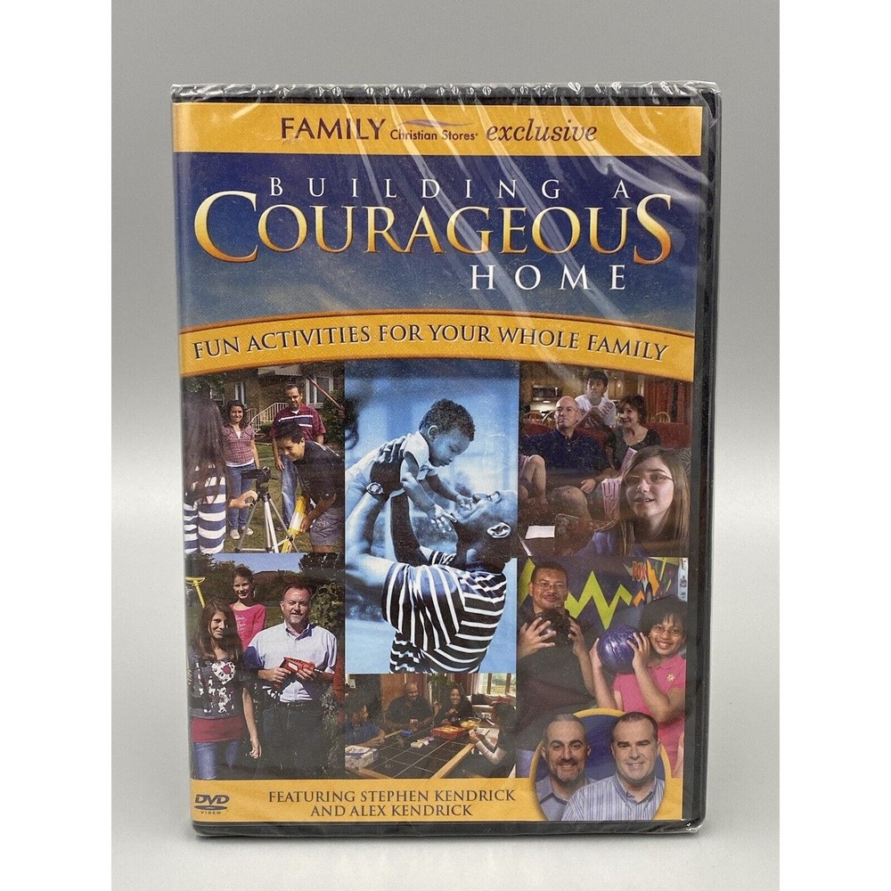 Building A Courageous Home DVD Stephen Alex Kendrick SEALED 2011